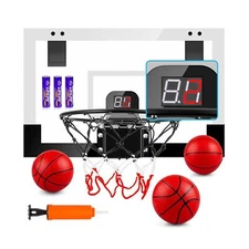 TREYWELL Indoor Basketball Hoop for Kids and Adults Door Room Basketball Hoop...