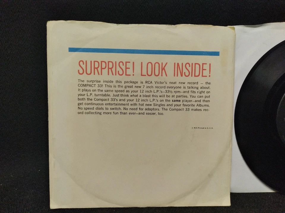 Compact 33 Double Vinyl EP 33 1/3 RPM 7" record RCA Victor SP-33-99 1961 Various Foto 4 de 4