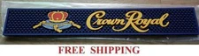CROWN ROYAL CANADIAN WHISKY BAR MAT RUNNER BEER COASTER 23.5x3.5 NEW 