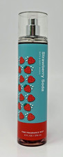 1 BATH BODY WORKS STRAWBERRY SODA FINE FRAGRANCE MIST SPRAY SPLASH LARGE 8 OZ