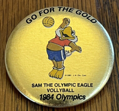 Broche Olympique Los Angeles 1984 – Football – Sam The Eagle – Vintage USA