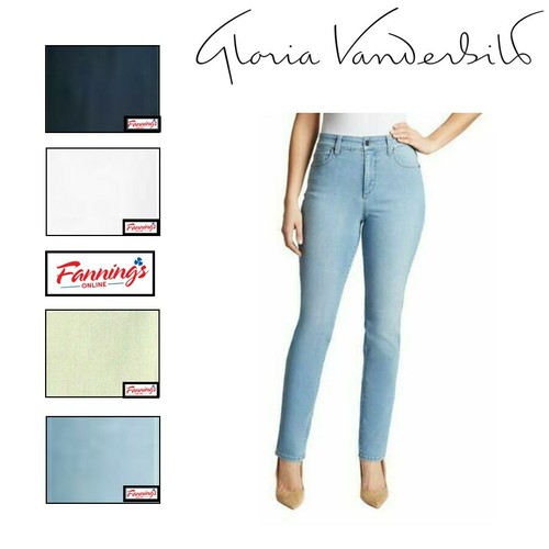 Gloria Vanderbilt Ladies Amanda Stretch Denim Jeans | A41 - Picture 1 of 17