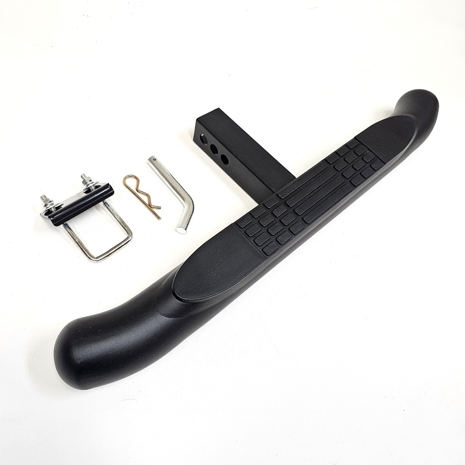 Fit 2" Receiver Heavy Duty Steel Tow Hitch Step Bar Guard Black 30x3"
