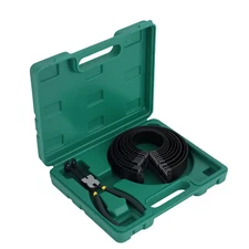 Engine 14 Piston Ring Compressor Cylinder Installer Pliers & 14 Band Tool Kits