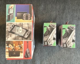 Nintendo Switch Console Complete In Box w/ 2x pdp Faceoff Wired Pro Controllers