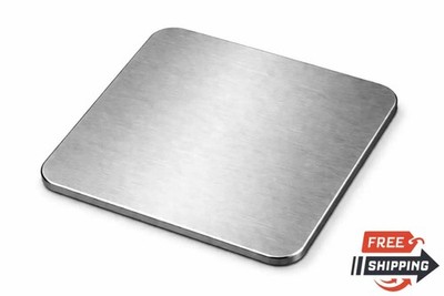 Square Steel Plate-1/8'' Thick-Radius Corners-Select Size