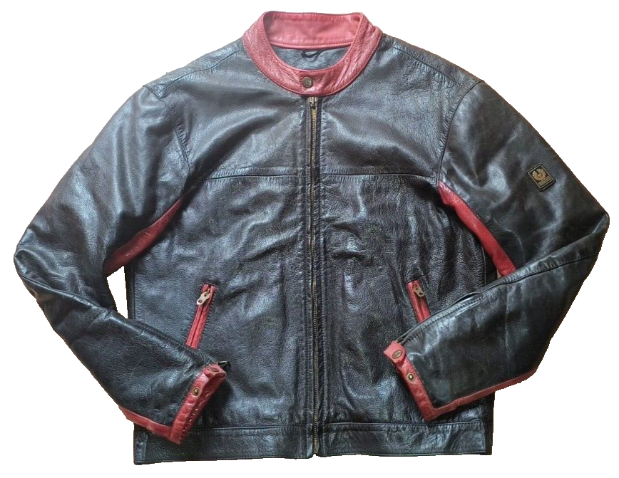 Belstaff BLACKPRINCE ライダースジャケット　Lサイズ　レッド Belstaff BLACKPRINCE ライダースジャケット Lサイズ レッド