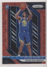 2018-19 Panini Prizm Choice Red Prizm 26/88 Jacob Evans III #212 4m4