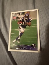 2009 Topps Football SP Percy Harvin RC Photo Variation #375 Minnesota Vikings