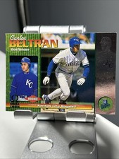 1999 Pacific Omega SILVER FOIL #111 Carlos Beltran ROOKIE RC PROSPECT A215