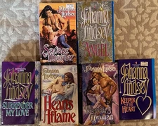 MIXED SERIES by Johanna Lindsey - Missing One Book - Haardrad, Wyoming, LYSANTER