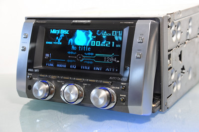Pioneer Carrozzeria FH-P009MD 2DIN CD MD Car Stereo Bluetooth JDM Audio Tested