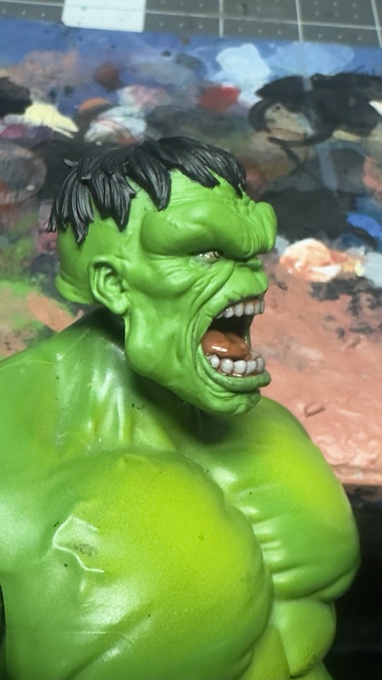Marvel legends custom Green Hulk Heads *****HEAD ONLY**** | eBay