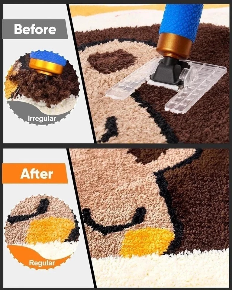 BESGEER Rug Tufting Gun with Carpet Trimmer Kit - Tuft Gun with Tuf... Fast Ship - Image 2 of 4