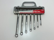 Nos Craftsman Tools Usa 44194 Va 7pc Metric 6mm-19mm Box End Wrench Set Holder