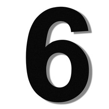 Modern House Numbers-10 Inch High Stainless Steel Home Address Numbers/Floati...