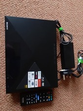 Sony BDP-S1200 Blu-ray / DVD Player Fully Working w/ Power Supply and remote