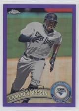 2011 Topps Chrome Retail Purple Refractor 355/499 Cameron Maybin #95 2u3