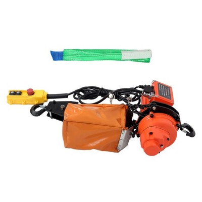 110V Electric Chain Hoist 2200lbs, 10ft Lift Height, 10 ft Wired Remote Control