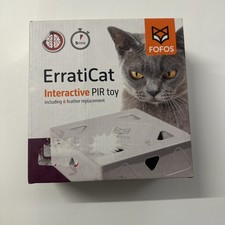 ErratiCAT Interactive Cats Toys Wand Scratching Electronic Smart Teaser Toys
