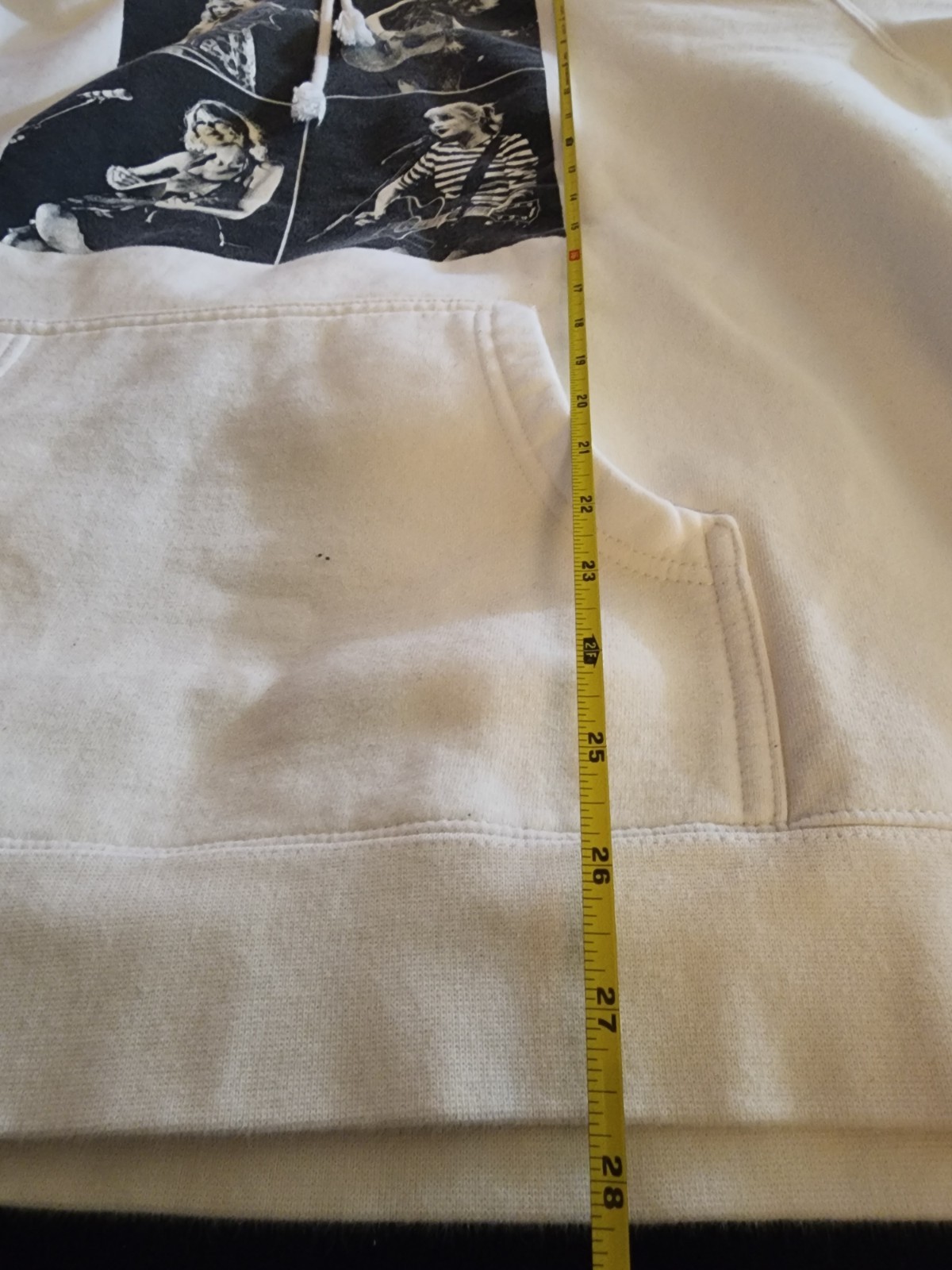 Independent Trading Co Taylor Swift The Eras Tour 2023 Hoodie Cream/White XL image 7