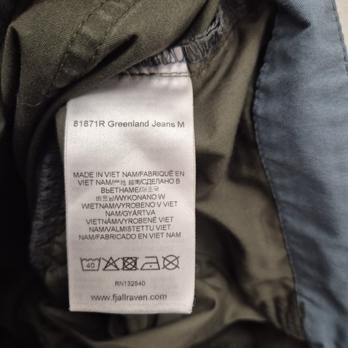 Fjallraven Greenland G-1000 Cargo Workwear Mid Trousers Pants Eu 50 W 33 - 34" - Picture 7 of 7