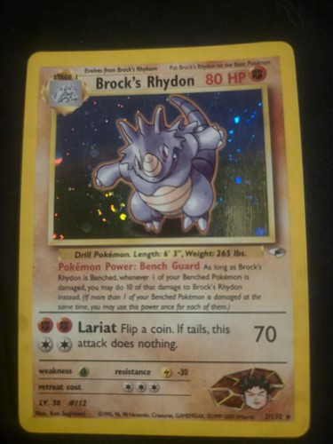 Brock's Rhydon — Gym Heroes
