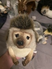 HANSA Pygmy Hedgehog Plush 23cm Realistic Stuffed Animal Wildlife NWT