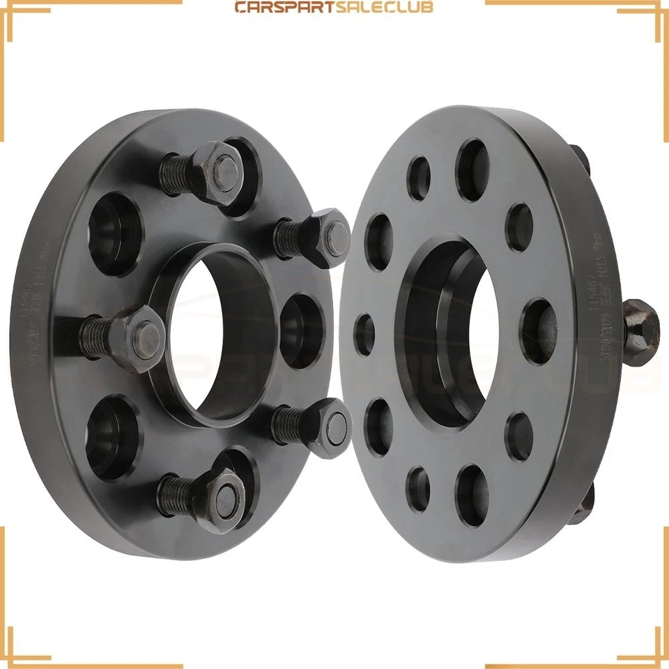 2 espaciadores de rueda centrados en el cubo de 20 mm 5x120 14x1,5 orejetas para Buick LaCrosse Foto 2 de 4