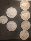 Silver Dollar Lot - 4x Peace / 2x Morgan / 1x Kennedy (Private Sale)