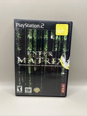 Enter the Matrix (Sony PlayStation 2, 2003) PS2 CIB Complete with Manual