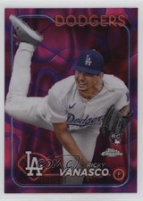 2024 Chrome Update Magenta & Purple Lava Lamp Refractor /299 Ricky Vanasco 13hz