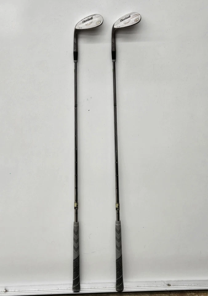 Cleveland Tour Action Reg. 588 Raw RTG Wedge Set 52° & 58° 35" Shaft Left Handed - Image 2 of 4