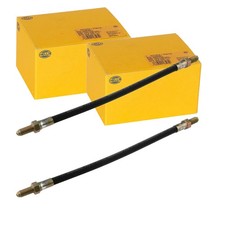 2X HELLA BREMSSCHLAUCH BREMSSCHLÄUCHE HINTEN VORNE passend für FORD CAPRI ESCORT