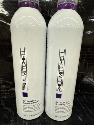 2x Paul Mitchell Extra Body Sculpting Foam 16.9 oz  new