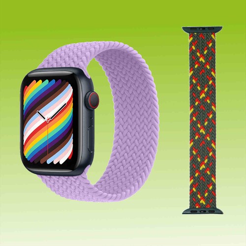 Smartwatch Armband Apple Watch 10 / 1 + 2 Ultra 9 8 7 6 5 4 3 2 1 SE Nylon Sport - Afbeelding 4 van 50