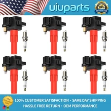 6x Ignition Coil & 6x IRIDIUM Spark Plug Kits for Subaru Tribeca Legacy Outback