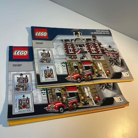 Used LEGO 10197 Creator Expert Modular Buildings Fire Brigade Japan