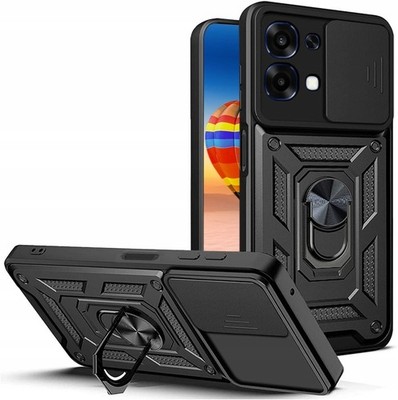 Etui CAMSHIELD Handy Tasche Hülle Schutz Case Ring Ständer Für OPPO A6 Pro 5G
