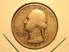 1935 WASHINGTON QUARTER, SILVER, FREE SHIPPING (#902D)