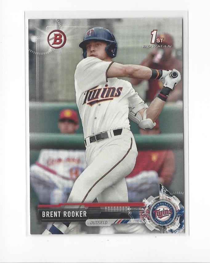 2017 Bowman Draft #BD122 Brent Rooker Twins