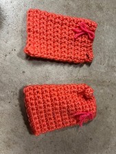 Handmade Crochet Fingerless Gloves