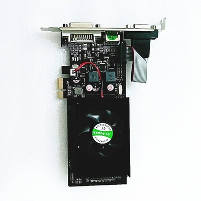 New GT210 PCIE X1 1GB Support PCIE X4 / X8 / X16 Graphics Slot Video Card GPU