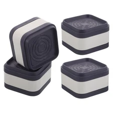  4 Pcs Washing Machine Anti Vibration Pad Pads for Appliance Noise Reducer
