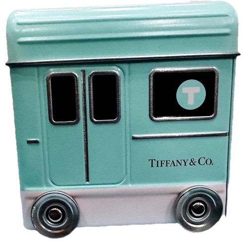 RARE Tiffany & Co T Blue Train Car Asian Corporate Gift Not For Sale. Read - Picture 3 of 13
