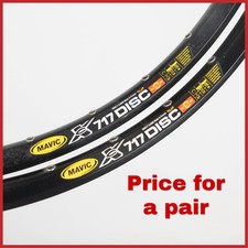 NOS MAVIC XC 717 DISC XC717 DISC CLINCHER RIMS 26" 559 32H MTB VINTAGE OLD BIKE