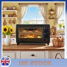 13L Mini Oven Countertop Electric Toaster Oven Adjustable Temperature & Timer