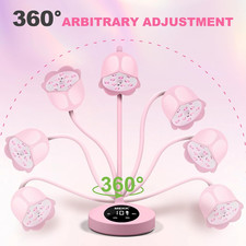 Gooseneck UV Nail Lamp Cordless Mini UV Light for Gel Nails with Auto Sensor,...