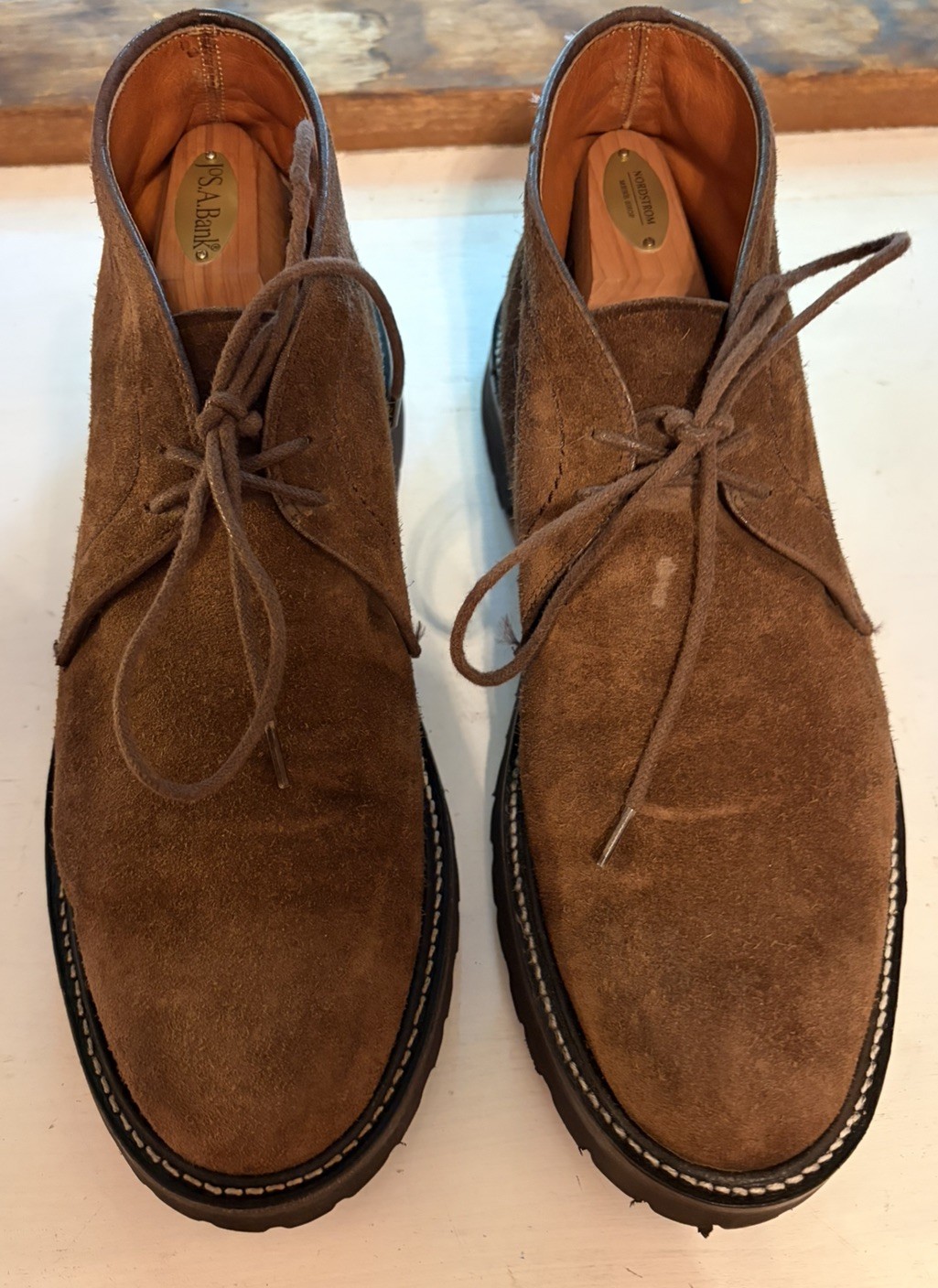 Alden 1273S Dark Brown Suede Chukka