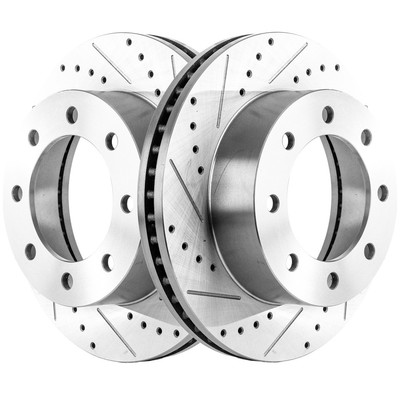 Front Brake Disc Rotors for F250 Truck F350 Ford F-250 Super Duty F-350 05-12